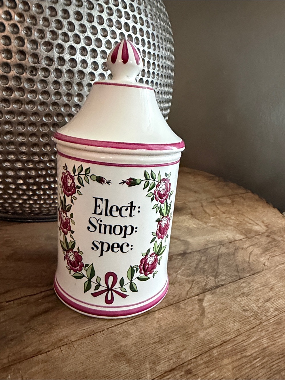 Vintage Apothecary Jar